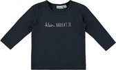 Babylook T-Shirt Klein Broertje Total Eclipse