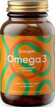Orangefit Vegan Omega 3 - 60 capsules - Algenolie - DHA & EPA - Supplementen - Voor Hart, Ogen & Hersenen