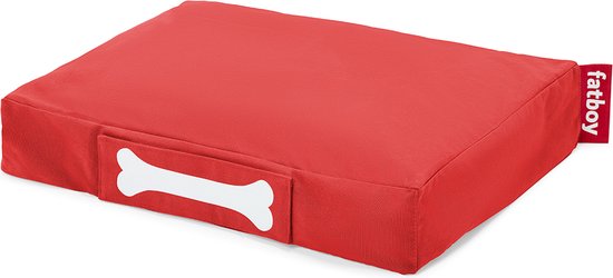 Fatboy Doggielounge Stonewashed Klein Hondenkussen Rood