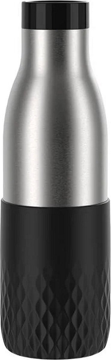 Emsa N3110500 Bludrop Sleeve Isoleerdrinkfles 0.5L Zwart
