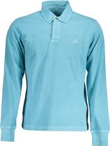 GANT Polo Shirt Long Sleeves Men - XL / AZZURRO