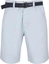 Heren chinoshort met riem S