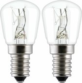 Osram Koelkast/Afzuigkap Gloeilamp E14 - 25W - Warm Wit Licht - Dimbaar - 2 stuks