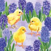 PPD - Chicks in Hyacinth - Papieren lunch servetten