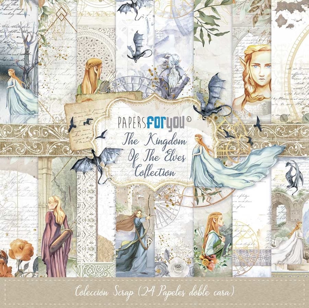 The Kingdom Of The Elves 6x6 Inch Paper Pack (24pcs) (PFY-4710)