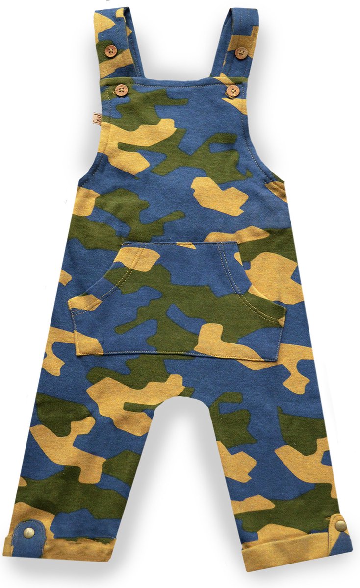 Frogs and Dogs - Tuinbroekje - Multicolor - Maat 68 - Jongens, Meisjes