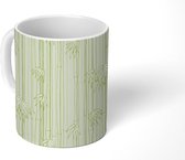 Mok - Koffiemok - Bamboe - Hout - Patronen - Mokken - 350 ML - Beker - Koffiemokken - Theemok