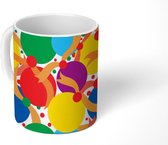 Mok - Koffiemok - Patronen - Verjaardag - Feest - Mokken - 350 ML - Beker - Koffiemokken - Theemok