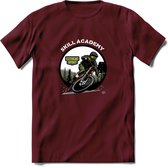 Skill Academy T-Shirt | Mountainbike Fiets Kleding | Dames / Heren / Unisex MTB shirt | Grappig Verjaardag Cadeau | Maat 3XL