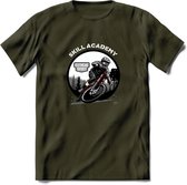 Skill Academy T-Shirt | Mountainbike Fiets Kleding | Dames / Heren / Unisex MTB shirt | Grappig Verjaardag Cadeau | Maat XXL