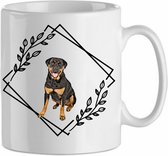 Mok Rottweiler 1.5| Hond| Hondenliefhebber | Cadeau| Cadeau voor hem| cadeau voor haar | Beker 31 CL