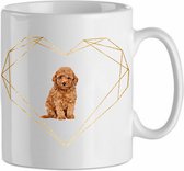 Mok poedel 4.5| Hond| Hondenliefhebber | Cadeau| Cadeau voor hem| cadeau voor haar | Beker 31 CL