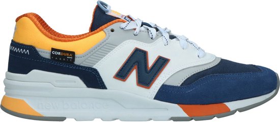 New Balance Sneaker Wit/Blauw/Oranje 