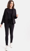 Zwarte Broek/Pantalon van Je m'appelle - Dames - Travelstof - Maat XL - 2 maten beschikbaar