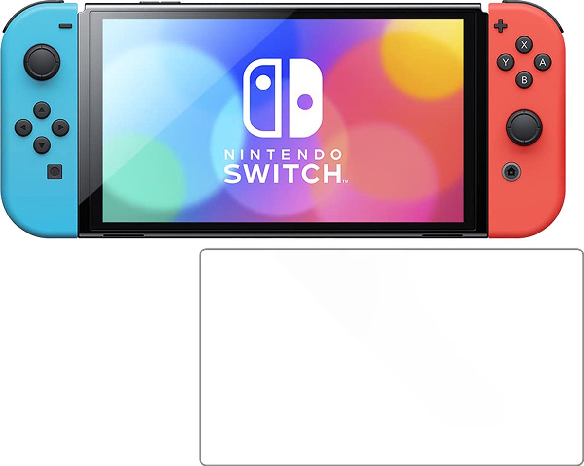 Screenprotector - Geschikt voor Nintendo Switch OLED Screenprotector Bescherm Glas - Tempered Glass Geschikt voor Nintendo Switch OLED Screen Protector – foto 4