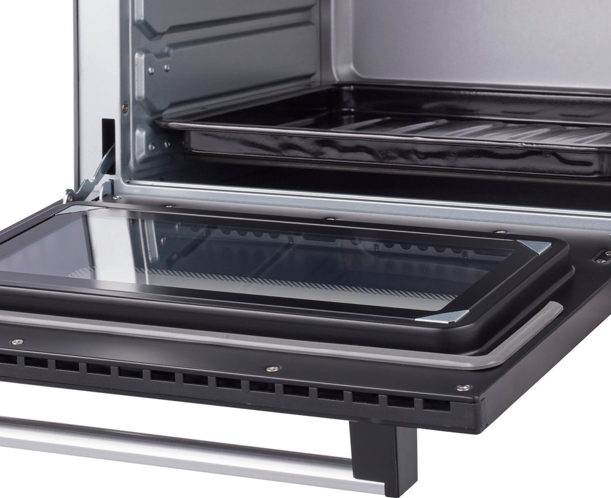 Tomado TEO3000S - Vrijstaande oven - 30 Liter - 1600 Watt - Hetelucht - 3 insteekniveau's - Zilver – foto 4