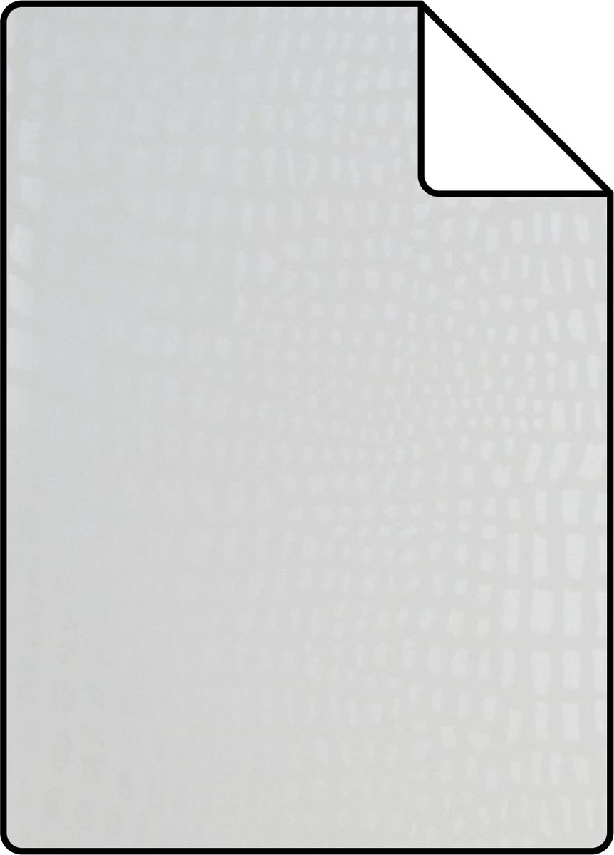 Proefstaal Origin Wallcoverings behang dierenhuid grijs - 26.5 x 21 cm - 307108-S