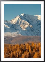 Poster Met Zwarte Lijst - Altai Bergen Poster