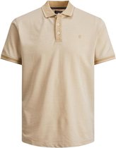 Jack & Jones Poloshirt Jprbluwin Polo Ss Noos 12169064 Curds  Whey Mannen Maat - S