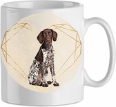 Mok pointer korthaar 7.2| Hond| Hondenliefhebber | Cadeau| Cadeau voor hem| cadeau voor haar | Beker 31 CL