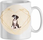 Mok Engelse mastiff 4.4| Hond| Hondenliefhebber | Cadeau| Cadeau voor hem| cadeau voor haar | Beker 31 CL