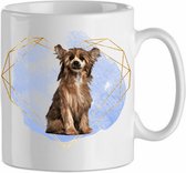 Mok chinese crested 3.2| Hond| Hondenliefhebber | Cadeau| Cadeau voor hem| cadeau voor haar | Beker 31 CL