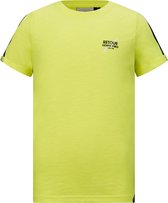 Retour jongens t-shirt Italo Soft Neon Yellow