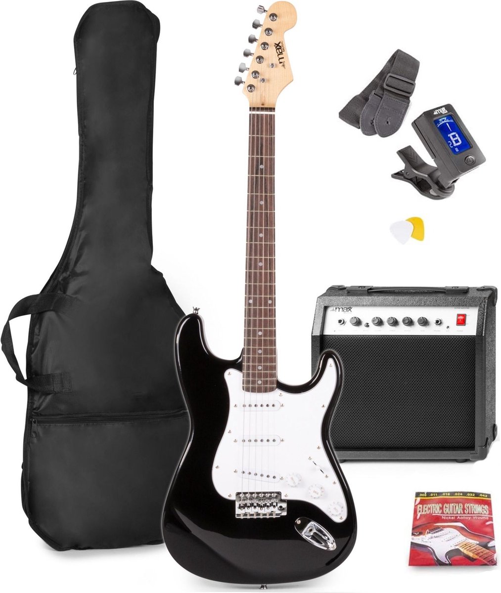 Guitare électrique avec amplificateur de guitare - MAX Gigkit - Perfect pour  les... | bol.com