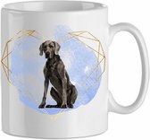 Mok Weimaraner 3.1| Hond| Hondenliefhebber | Cadeau| Cadeau voor hem| cadeau voor haar | Beker 31 CL