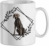 Mok Weimaraner 3.5| Hond| Hondenliefhebber | Cadeau| Cadeau voor hem| cadeau voor haar | Beker 31 CL