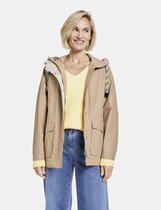 GERRY WEBER Dames Jas met gestikte details Sand-38