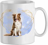 Mok Border collie 1.1| Hond| Hondenliefhebber | Cadeau| Cadeau voor hem| cadeau voor haar | Beker 31 CL