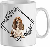 Mok Basset 5.5| Hond| Hondenliefhebber | Cadeau| Cadeau voor hem| cadeau voor haar | Beker 31 CL