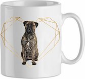 Mok bull mastiff 9.4| Hond| Hondenliefhebber | Cadeau| Cadeau voor hem| cadeau voor haar | Beker 31 CL