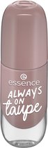 Essence Gel Nail Color Nail Polish #37-always On Taupe