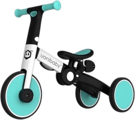 Magnificos - baby fiets – peuter fiets - kleuter fiets - baby driewieler - baby loopfiets - blauw