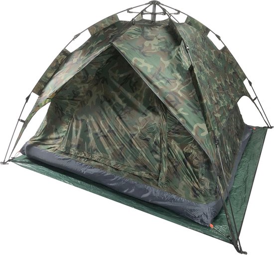 M-Fest 2 persoons paraplu tent Camouflage 170x170x130cm- Iglo Tent