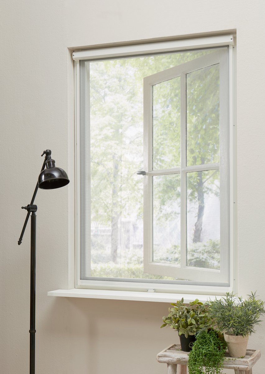Bruynzeel rolhor raam S500 98x150cm wit