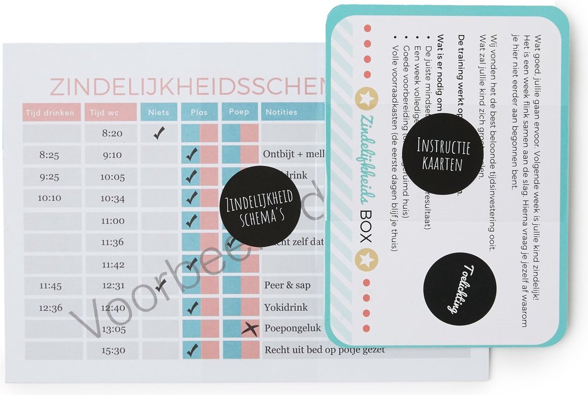 Zindelijkheidsbox - Jongen editie - Zindelijkheidstraining kind - vanaf 2 jaar - incl beloningssysteem - Jouw peuter zelfstandig naar het potje / wc - 120 stickers — afbeelding 4