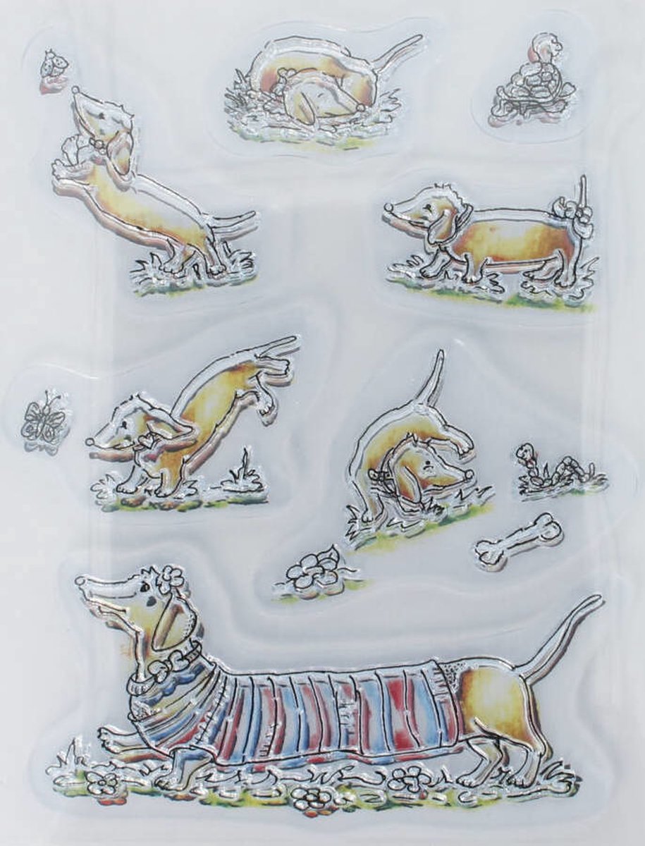 Storybook Dogs Clear Stamps (180013/0919)