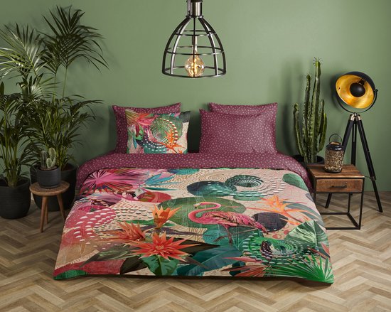 HIP Sirke Dekbedovertrek Eenpersoons - 140x200/220 cm - Multi kleur van HIP — afbeelding 5