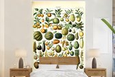 Behang - Fotobehang Fruit - Eten - Design - Vintage - Adolphe Millot - Breedte 145 cm x hoogte 220 cm