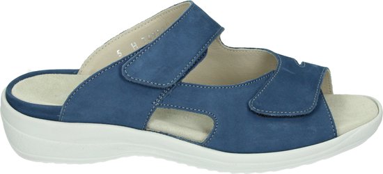Strober HANNA 74003H - Dames slippers - Kleur: Blauw - Maat: 38.5