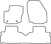 Mattenset Ford S-MAX - 5 pers. uitvoering 2006 - 1014