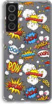 Case Company® - Samsung Galaxy S21 FE hoesje - Pow Smack - Soft Cover Telefoonhoesje - Bescherming aan alle Kanten en Schermrand