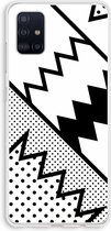 Case Company® - Samsung Galaxy A51 4G hoesje - Pop Art #5 - Soft Cover Telefoonhoesje - Bescherming aan alle Kanten en Schermrand
