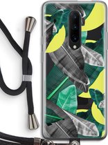 Case Company® - OnePlus 7 Pro hoesje met Koord - Fantasie jungle - Telefoonhoesje met Zwart Koord - Bescherming aan alle Kanten en Over de Schermrand