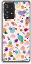 Case Company® - Samsung Galaxy A52 hoesje - Terrazzo Memphis - Soft Cover Telefoonhoesje - Bescherming aan alle Kanten en Schermrand