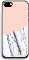 Case Company® - iPhone 7 hoesje - A touch of peach - Soft Cover Telefoonhoesje - Bescherming aan alle Kanten en Schermrand