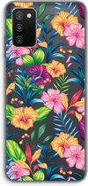 Case Company® - Samsung Galaxy A03S hoesje - Tropisch 2 - Soft Cover Telefoonhoesje - Bescherming aan alle Kanten en Schermrand